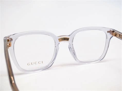 gucci spectacles|gucci transparent glasses.